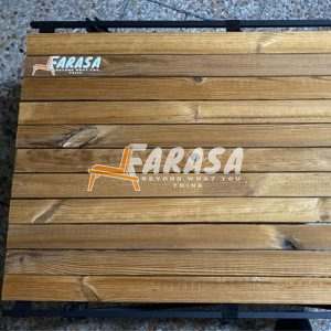 میز استراکچر با روییه چوب ترموود